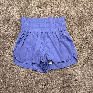 Free People Movement high rise shorts
